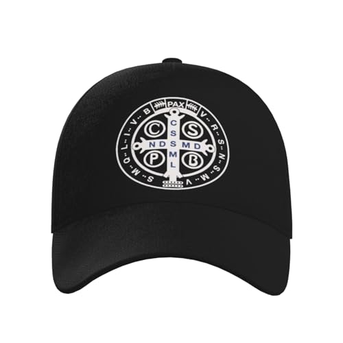 Saint Benedict Medal Baseball Hats for Men and Women - Classic Adjustable Hats2