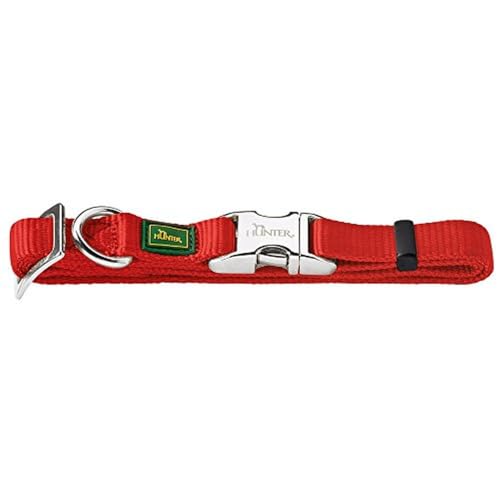 Hunter 46679 Halsung für Hunde Vario-Basic ALU-Strong S, 30-45 cm, Nylon, violett