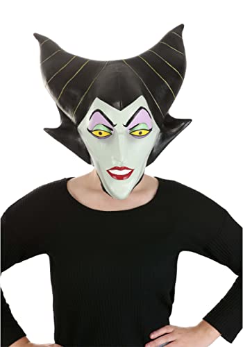 elope Disney Maleficent, Sinister Evil Queen, Latex Villain Costume Mask Standard