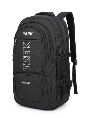 Image of Stylbase 50 Litre Rucksack Bag for Men & Women, 4 Compartment Trekking Backpack, Hiking Travel Bag for Camping, Trekking & Tourist Trips