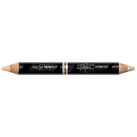 Senna Cosmetics Light Tricks Highlight Duo, Shade 1, 0.1 Ounce Cover