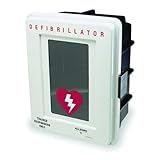 Allegro Industries 4400-D Plastic Defibrillator Wall Case 14 inches x 9.5 inches x 18 inches