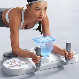 Mantra ceramic Push Up Board- Multi-Function Portable Home Workout Equipment unisex Includes -Push Up Bar, Plank System, Electronic Time Counting for Strength Training at Home (B0CQ2WDH5R) Amazon Price History, Amazon Price Tracker