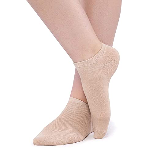 LEALDEALZ Ankle Socks for Men & Women (Unisex) - Made with Soft, Breathable & Durable Cotton, Anti Odour, Free Size - Pack of 5 - suitable for Sports, Gym and Daily use