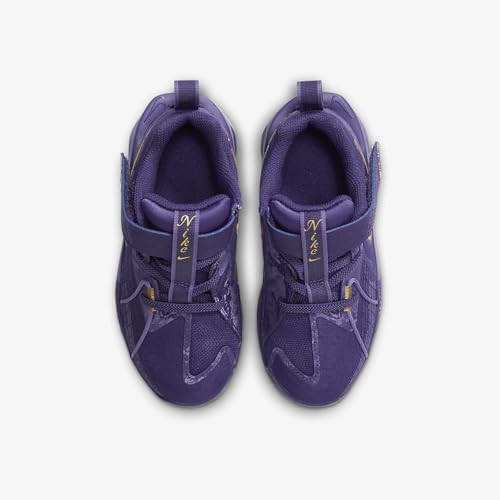 Nike G.T. Cut 3 Little Kids' Basketball Shoes (FZ7299-500, Court Purple/Field Purple/Wild Violet/Ink) Size 114