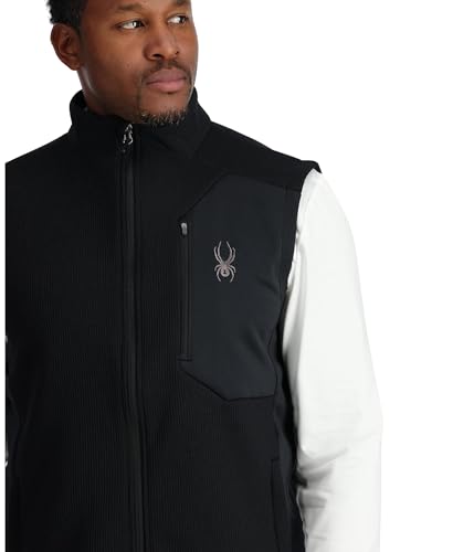 Image of Spyder Men's Bandit Full Zip Fleece Vest