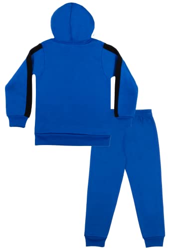 Image of Marvel Avengers Spider-Man Black Panther Miles Morales Boys 2-Piece Fleece Sets, Fleece Hoodie and Pants Bundle Set for Boys