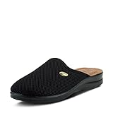 Flexus Spring Step Scuff Slippers for Women – Lightweight Indoor Footwear with Flexible Round Toe Design - EU 37 / US 6.5-7