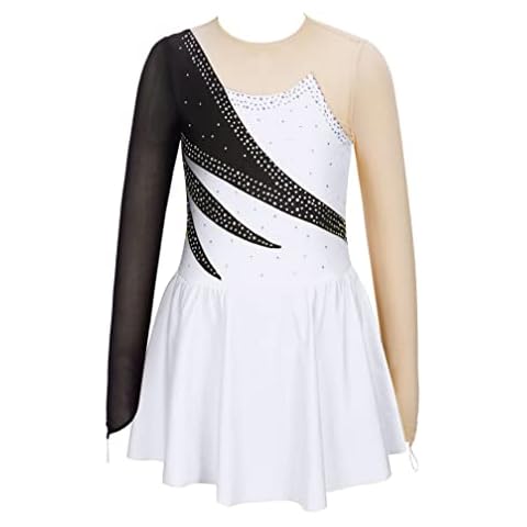 MSemis Vestido Patinaje Artistico Niña Lentejuelas Brillantes Cover