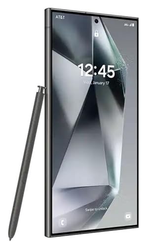 Image of Samsung Galaxy S24 Ultra 5G, 512GB, Titanium Black - Unlocked (Renewed)