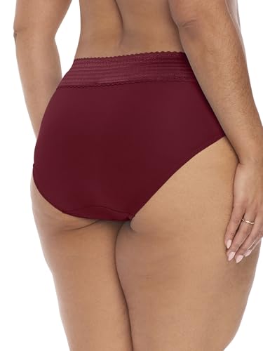 Image of Warner's womens No Pinching No Problems Dig-free Comfort Waist With Lace Microfiber Hipster 5609j