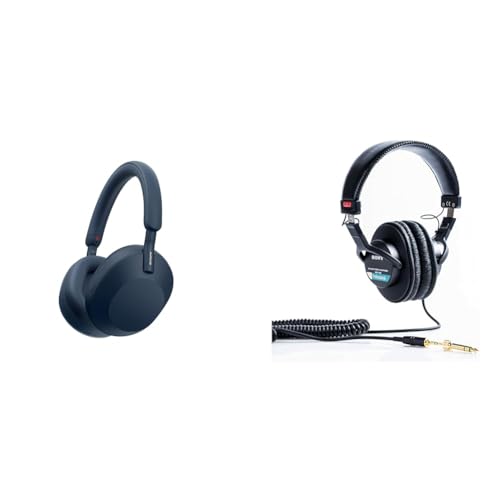 Sony WH-1000XM5 The Best Wireless Noise Canceling Headphones & MDR7506 Professional Large Diaphragm Headphone