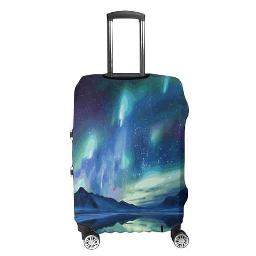Northern Lights Printed Luggage Cover Protector, Fits 18-32 Inch Luggage4