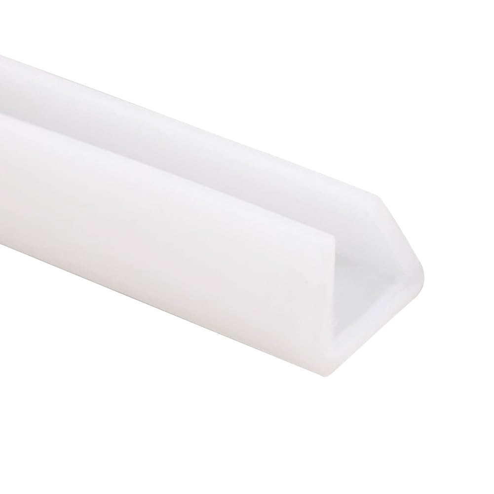 Protection de bord caoutchouc souple PVC 6x10mm joint étanchéité u transparent verre métal