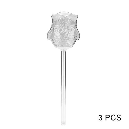 kangOnline Automatic Self Watering Globe Plant Flower Water Bulbs Animal Shape Glass Perfect for Vacation