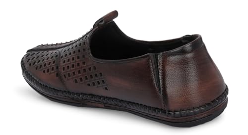 Image of Server Men's Loafer | Ethnic Shoes | Pathani Shoes Mojadi | Peshawari Slip On Shoes | Wedding Juttis | Party Shoes | Men's Fashion Shoes with TPR Sole
