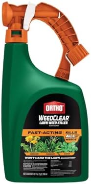 Ortho WeedClear Lawn Weed Killer Ready-To-Spray, Kills Crabgrass, Dandelion and Clover, 32 oz.