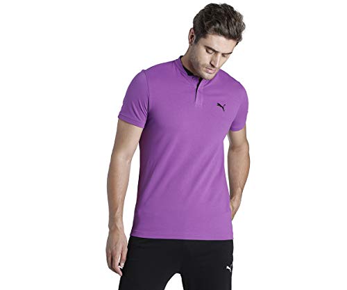 Image of Puma Men's Solid Regular Fit T-Shirt