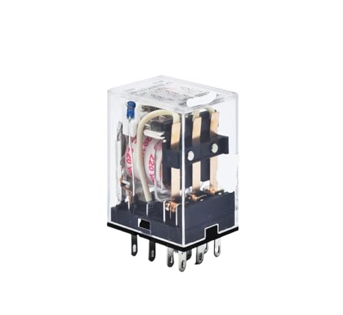 Relé pequeño electromagnético CDZ9-52P DC 24V para circuitos impresos compactos