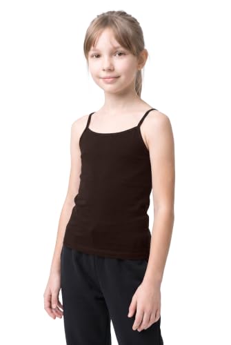 Image of Kurve Girl's Sleeveless Tank Top - Stretch Undershirts Cami Camisole, UV Protective Fabric, Rated UPF 50+ (Made in USA)