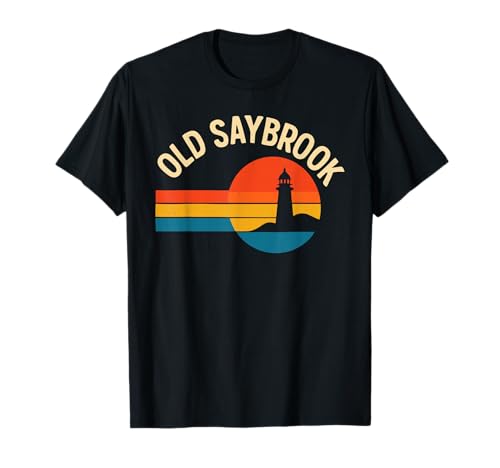 Retro Old Saybrook Shirt Vintage City Old Saybrook T-Shirt