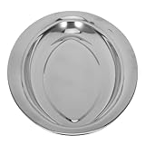Plaque de cuisson vapeur pour poisson : résistante aux chocs et aux fissures, durable, ovale