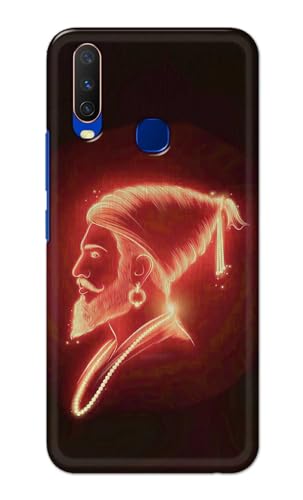 Image of PRINTFIDAA Printed Hard Back Cover Case for Vivo Y15 | Vivo Y17 | Vivo Y11 | Vivo U10 | Vivo Y12 | Vivo Y12i Back Cover (Chatrapati Shivaji Maharaj) -112