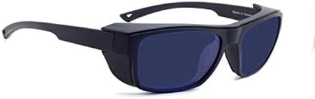 Shade #5 Glassworking Safety Glasses - 56/45-15-135 Plastic Safety Frame