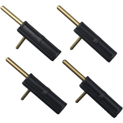 Image of 4 Pcs Canopy Hatch Lock Latches or RC Airplane Cockpit Cover Fixing (Black)