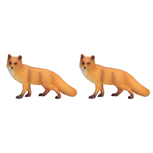Rengue Figura de de Juguete para Niños, Modelo Animal para Decoración de Tartas para Niños en Edad Preescolar, Juego Educativo de Figuras de de 5,3 X 2,95 Pulgadas para Jugar y Decoración Figura de de