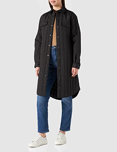 Vero Moda Vmhelmadora Cappotto Lungo, Nero, L