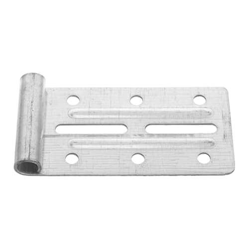 Mikikit Soporte Metálico para Puerta de Garaje de Hierro Resistente Bisagra y Rodillo Superior para Puerta Seccional Kit de Repuesto Piezas Compatibles para Sistema de Apertura