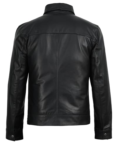 Image of Decrum Leather Jacket Men - Casual Stylish Cowhide Leather Jackets for Men