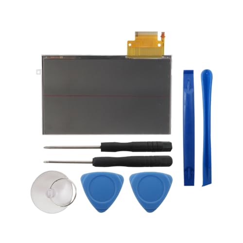 Image of LCD Screen Backlight Display Replacement with Tool by YTXXDEUS Fits for Sony PSP 2000 2001 Slim