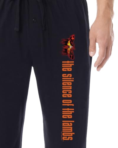 The Silence of the Lambs Mens' Movie Logo Halloween Sleep Pajama Pants2