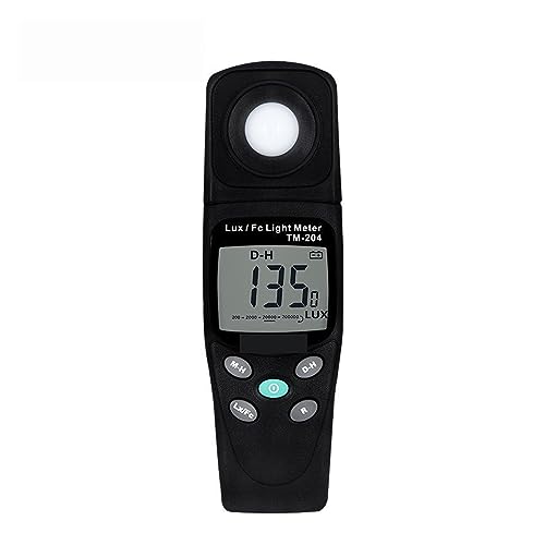 Medidor de luz digital evita vista cansada con pantalla HD 3