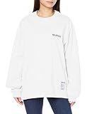 [ミルクフェド] Tシャツ STENCIL LOGO WIDE L/S TEE レディース WHITE