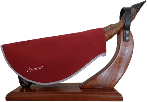 Ham Cover Burgundy Jamonprive - Cover for Spanish Serrano & Iberico Hams and Italian Prosciutto (Does not include the ham stand nor the ham)