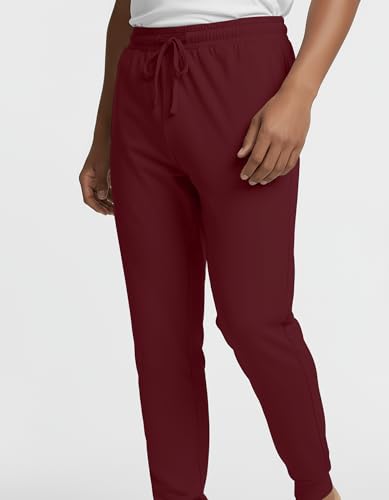 Image of Real Essentials 3 Pack: Men's Soft Lounge Sleep Joggers - Pajama Pants Drawstring & Pockets (Available in Big & Tall)