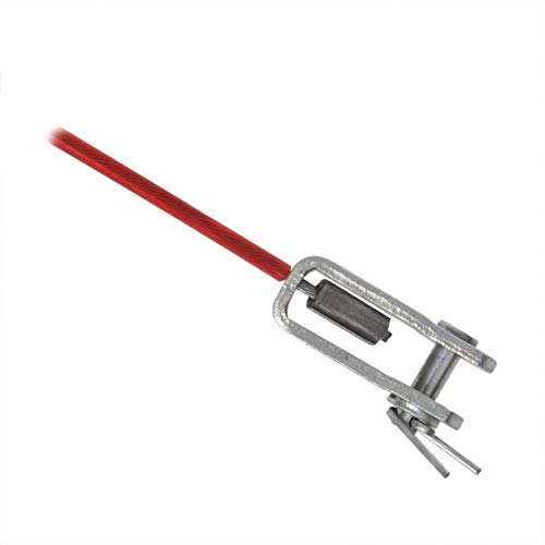 ProPlus 341303 Linka hamulcowa i zrywająca, 100 cm/1 m, z głowicą widelca do przyczep