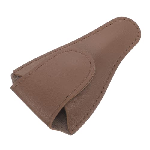 SOESFOUFU Nail Clipper Protective Cover Cuticle Scissor Cover Scissors Protector Soft Pu Material Decorative Cap