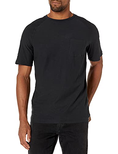 Amazon Essentials Men's Slim-Fit Slub Raglan Crew T-Shirt, Black, XX-Large Amazon Essentials Men's Slim-Fit Slub Raglan Crew T-Shirt, Black, XX-Large