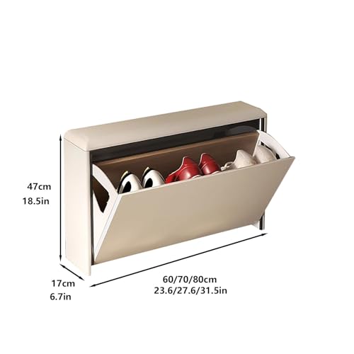 Rangement chaussures haut de gamme laiton et cuir renforcé - 7