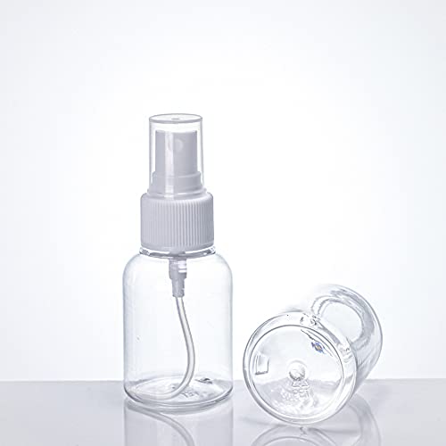 Des bouteilles transparentes Spray vide plastique Mini contenants réutilisables cosmétiques 1pc 30ml Cover