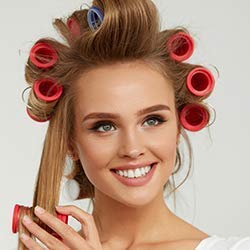 AASA Hair Accessories for Parlor and Home Use, Hair Accessories Tools for Women and Girls, Multicolor, Set of 6Pcs, Pack of 1 (Roller -3) 3