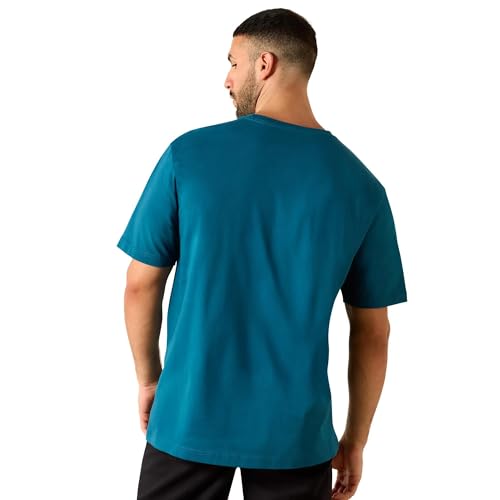 Image of ARIAT Men's Rebar Cotton Strong Logo Short Sleeve T-Shirt