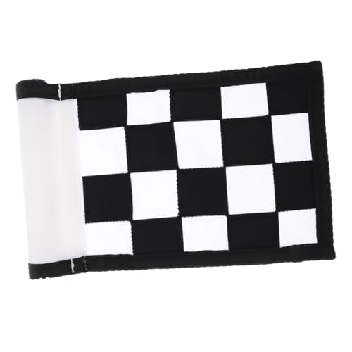 Balacoo Checkered Flag Golf Flagpole Lightweight and Sturdy for Accurate Practicing
