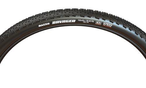 MAXXIS Ravager – Dual Compound EXO, SilkShield – Tubeless | Aggressive Tread for Loose, Chunky Gravel