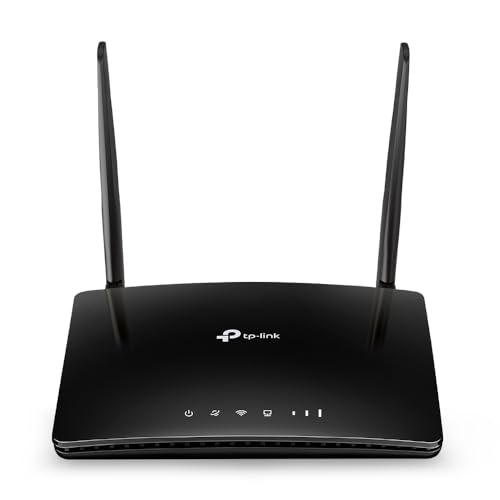 TP-Link TL-MR150, N300 Mbps 4G/3G SIM Slot, Connectivity up to 32 Devices, No Configuration Required, Support Guest Network and Parental Control, Wireless 4G LTE Router