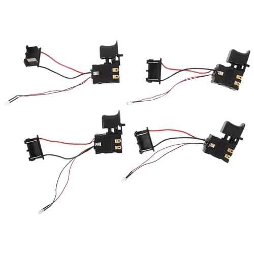 Interruptor para Llave de Impacto Batería Recambio Ligero de Plástico y Metal 2